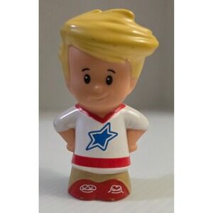 Fisher-Price Little People Eddie Sports Star Soccer Player Figure